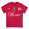 Toffs Retro Soccer Futbol Mexico Red T-Shirt