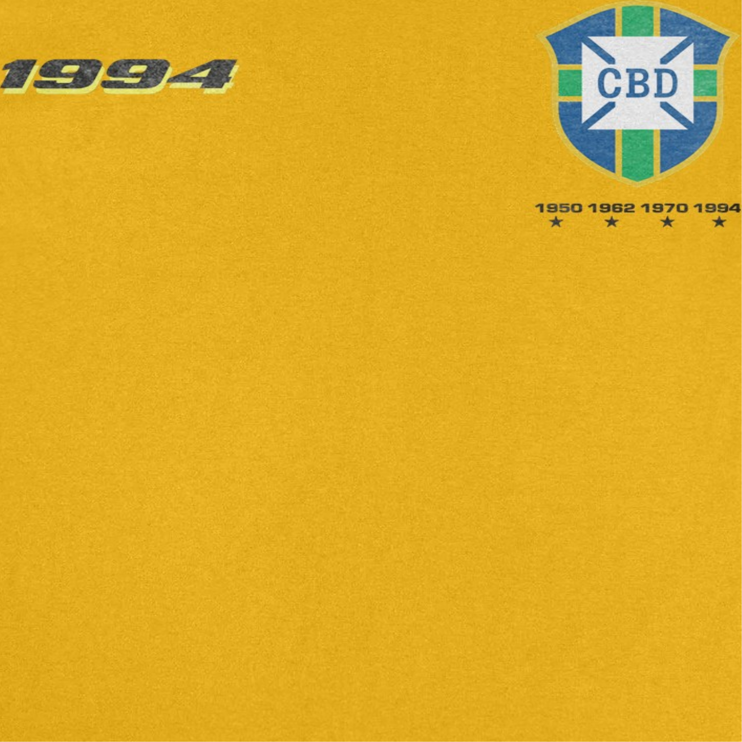 Toffs Retro Soccer Futbol CBD Toffs Gold T-Shirt