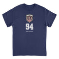 Toffs Retro Soccer Futbol USA Logo Navy T-Shirt