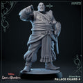 Palace Guard with Scimitar: Sculpt 4 (Male Human Fighter)