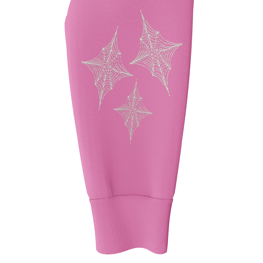 BL WEBSTAR FULL ZIP HOODIE (PINK/WHITE)