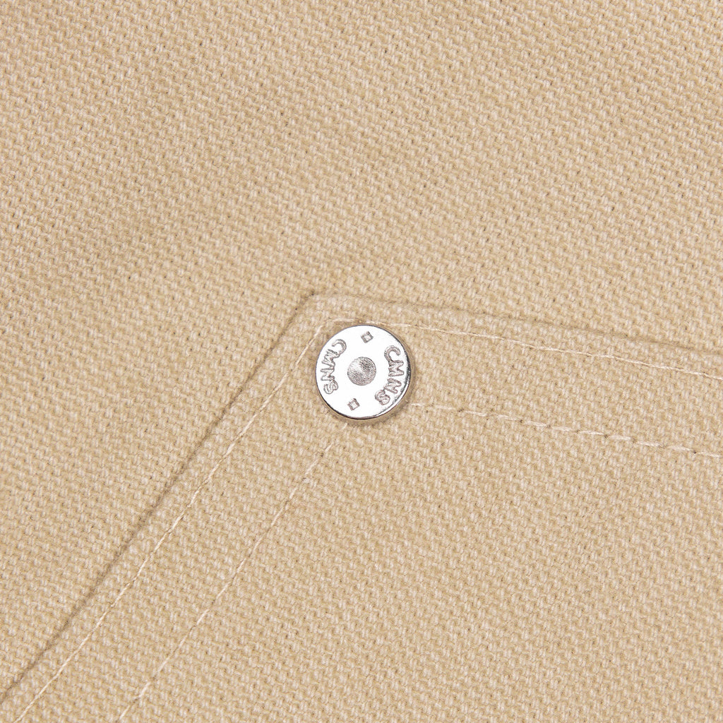 Commons Double Knee Canvas Short Cream