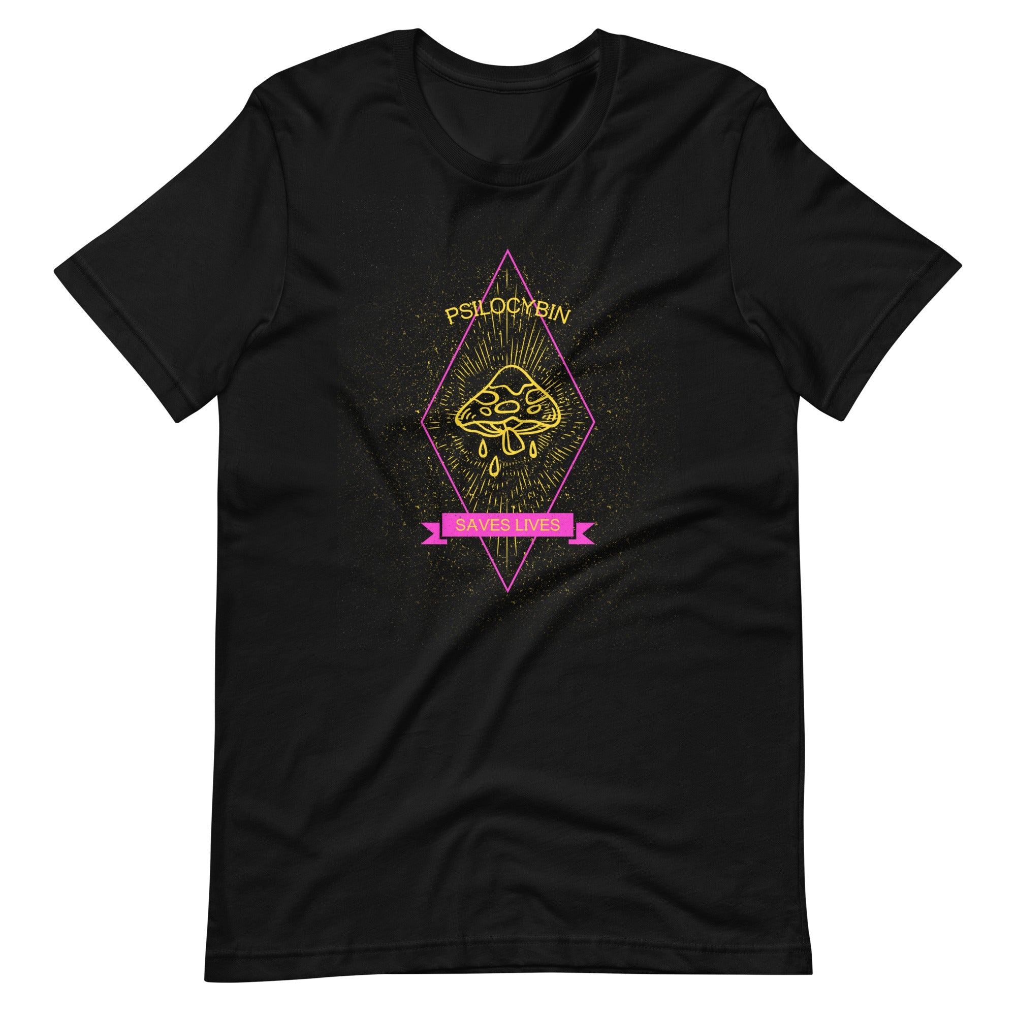 Psilocybin Saves Lives Short-Sleeve Unisex T-Shirt