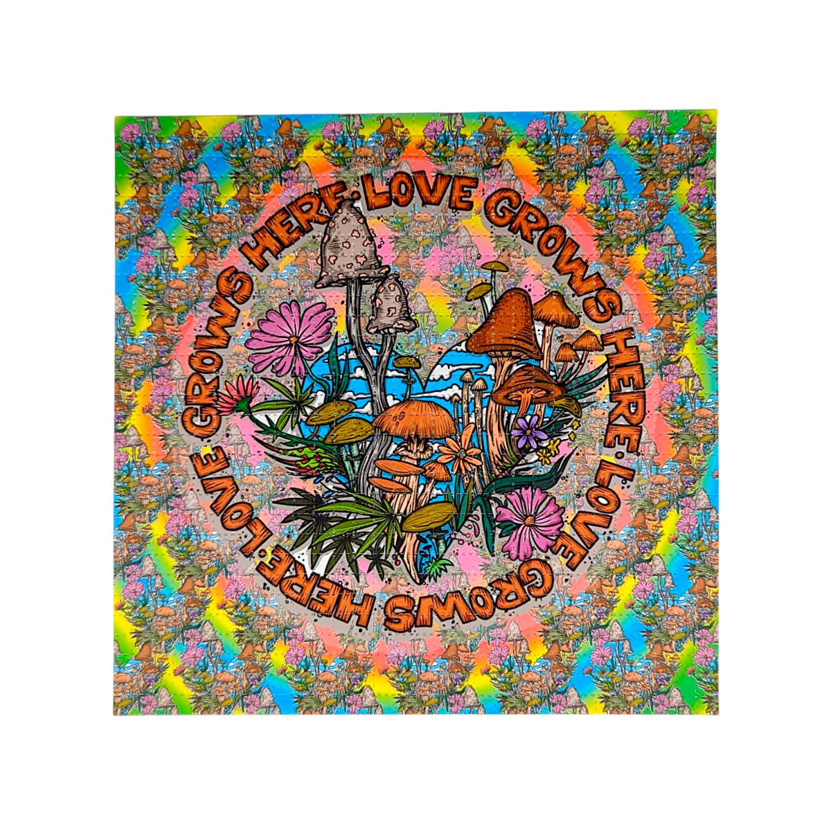 Vincent Gordon “Love Grows Here” Blotter Print