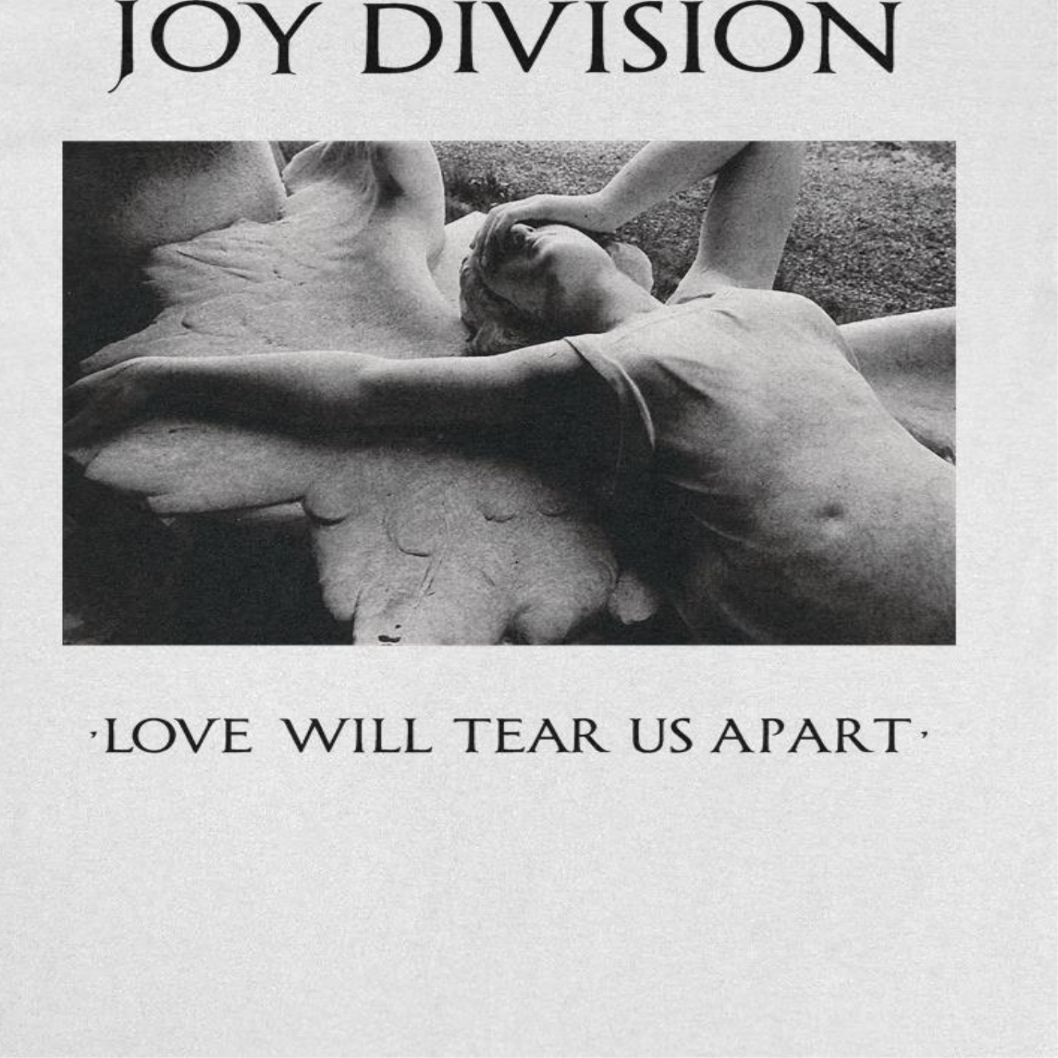 Joy Division Love Will Tear Us Apart Black T-Shirt