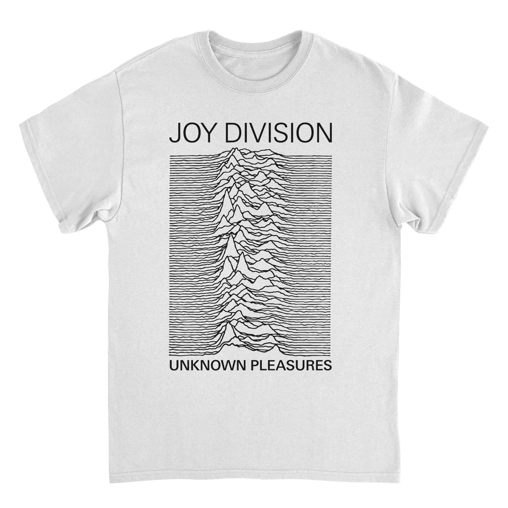 Joy Division Unknown Pleasures Titles T-Shirt