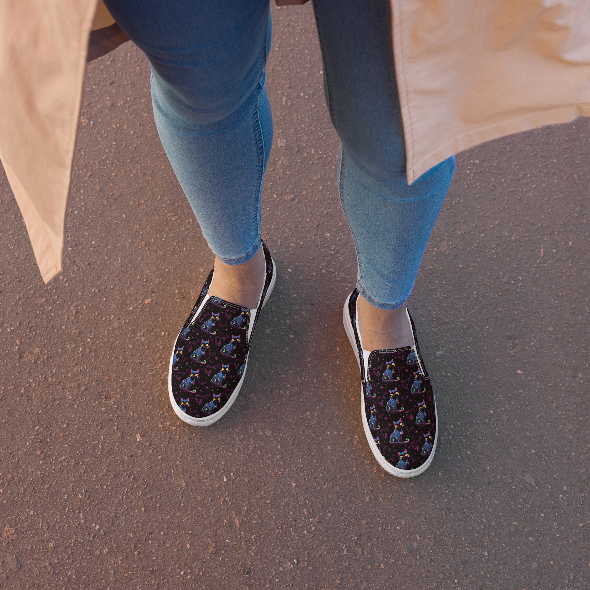 Neon Cat Women’s Shoes